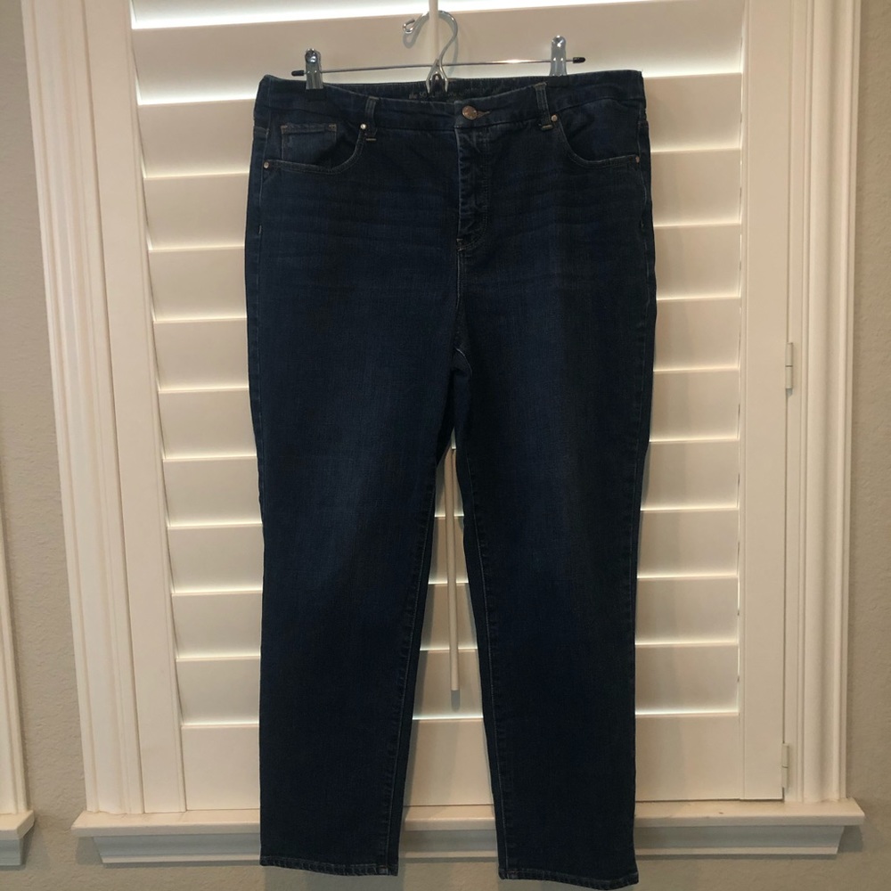 Chico’s The So Sliming Girlfriend Ankle Jeans